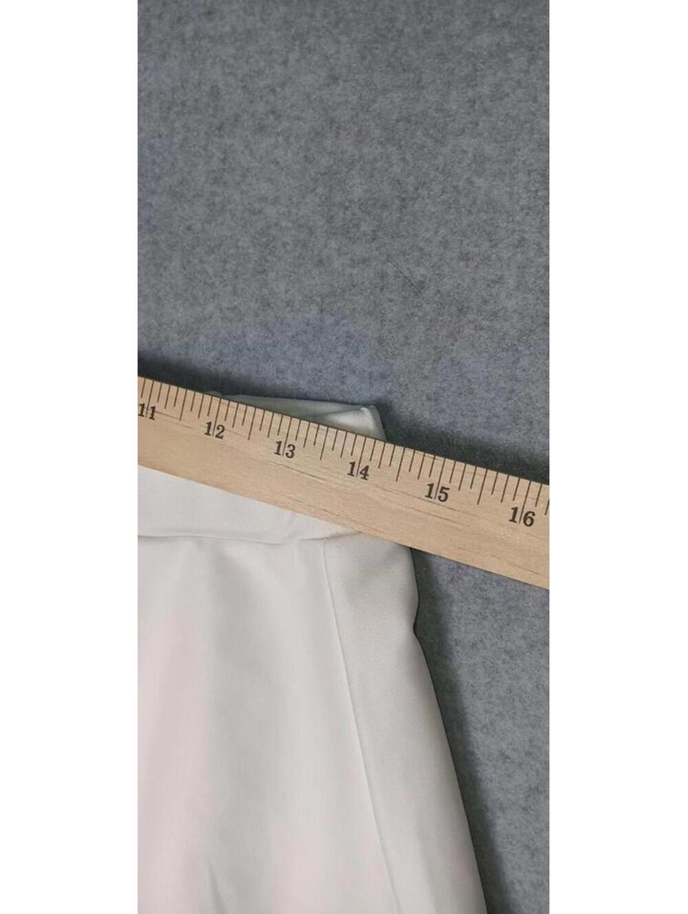 NWT! Avidlove Tiered Mini Skirt Womens Size Small White Preppy Sexy - Picture 3 of 9